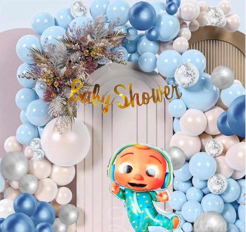 Adorable Baby Shower Theme Baby Shower Decoration Combo Kit  Pack Of 40 Pcs Lifestyle Room View