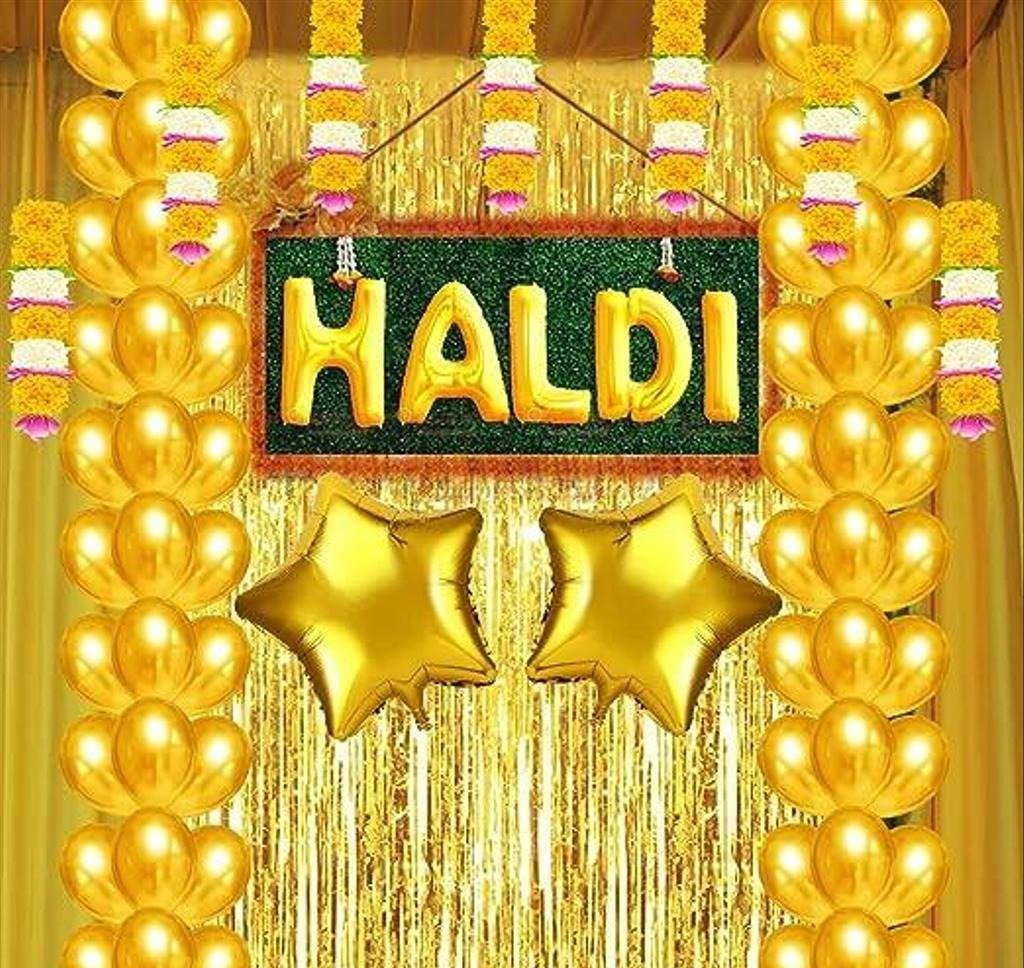Haldi Decoration Items for Marriage -  Haldi Ceremony Decoration Wedding Home Decor Haldi Mehndi Decoration 